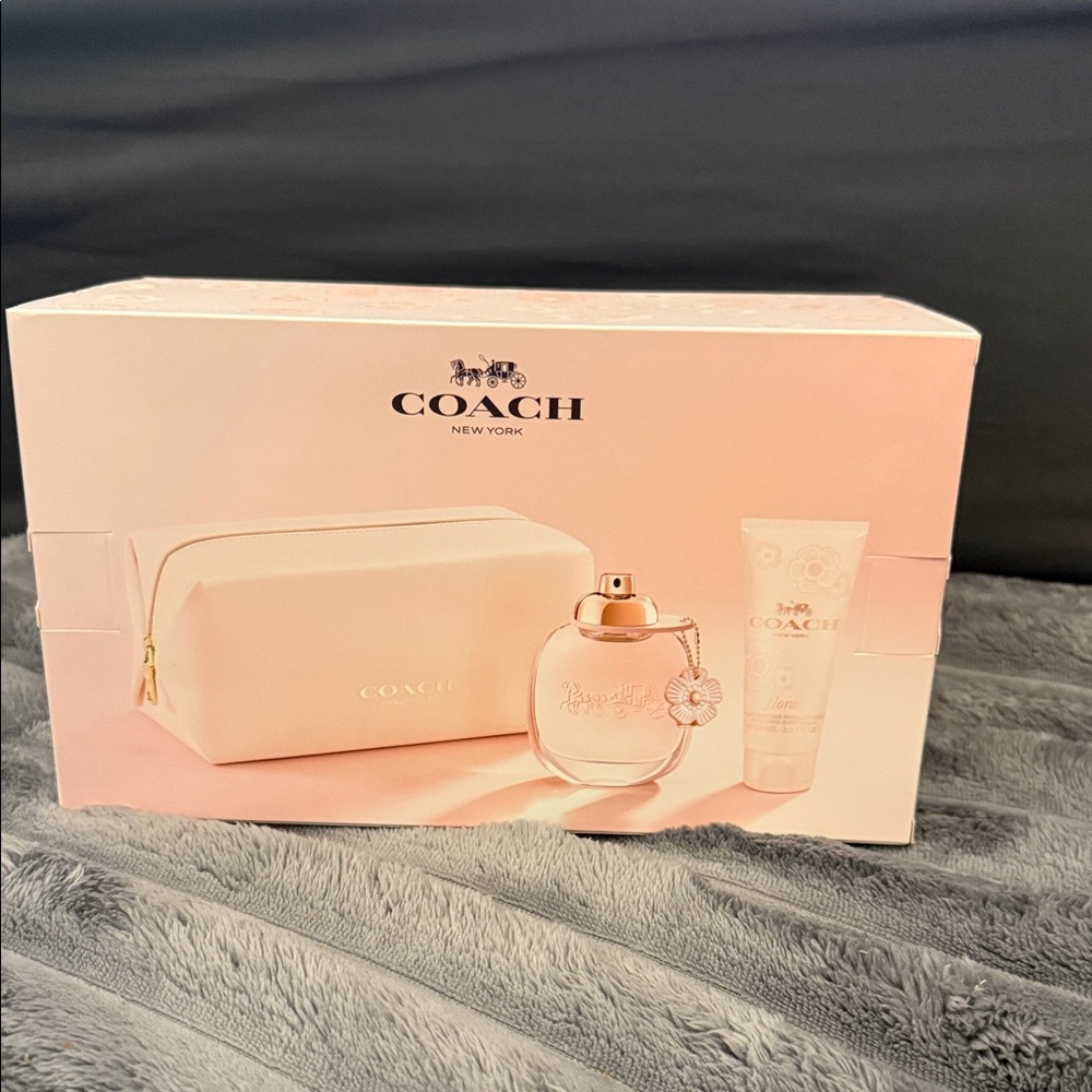 Coach Floral Perfume Gift Set with Pouch